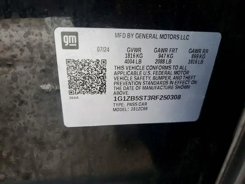 2024 CHEVROLET MALIBU LS  