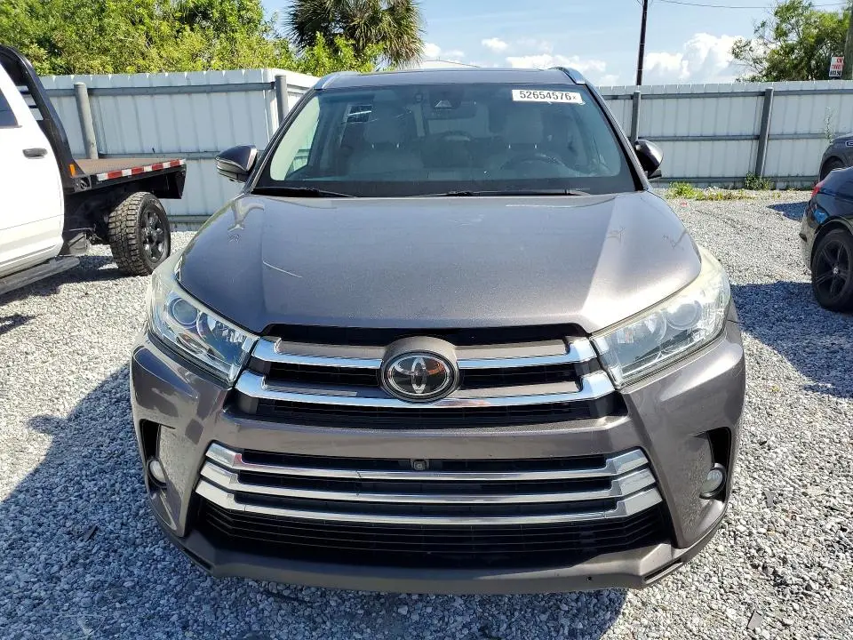 2018 TOYOTA HIGHLANDER LIMITED PLATINUM  
