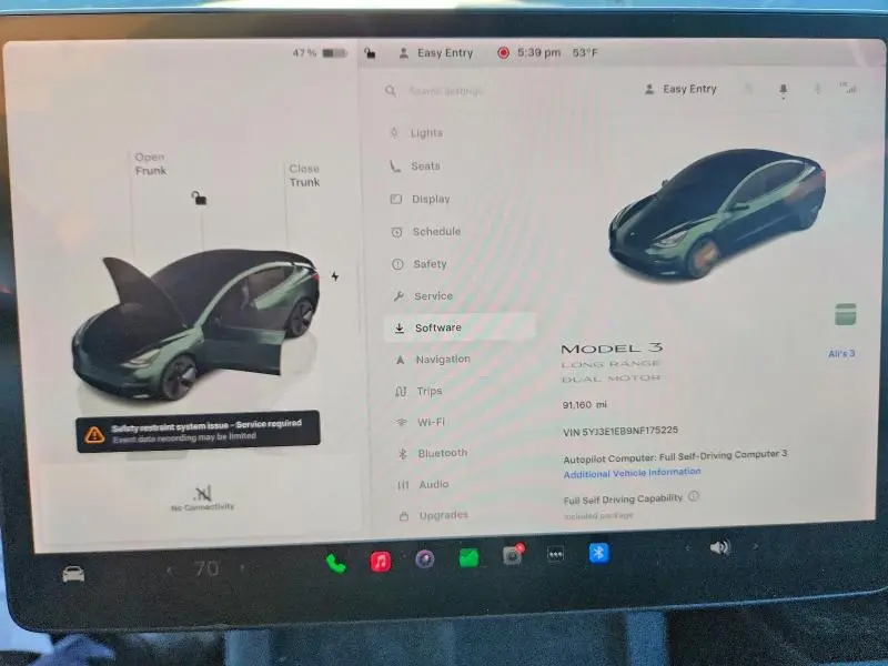 2022 TESLA MODEL 3   