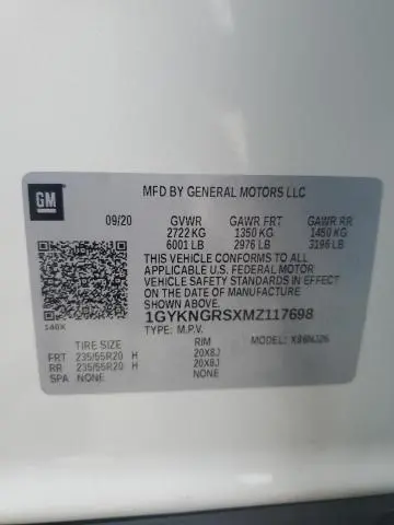 2021 CADILLAC XT5 SPORT  