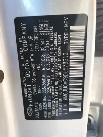 2013 HYUNDAI TUCSON GLS  