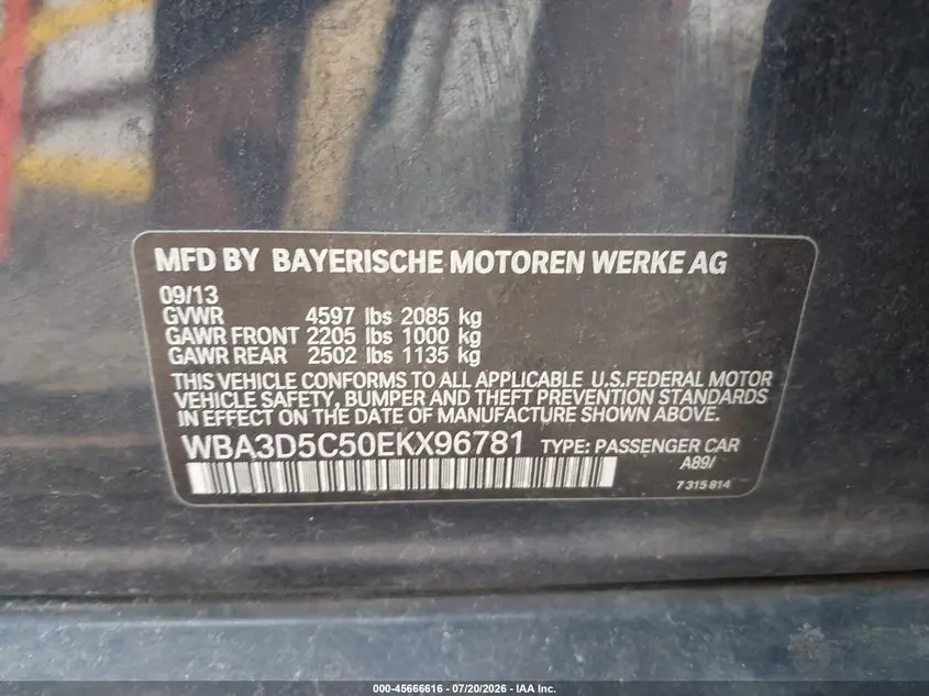 2014 BMW 328D XDRIVE