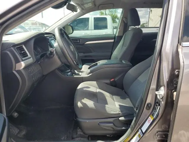 2019 TOYOTA HIGHLANDER LE  