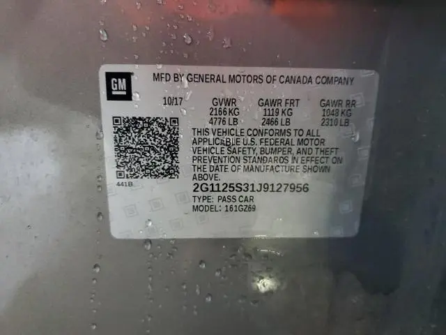 2018 CHEVROLET IMPALA PREMIER  