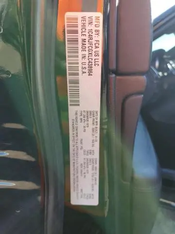 2020 JEEP GRAND CHEROKEE OVERLAND  