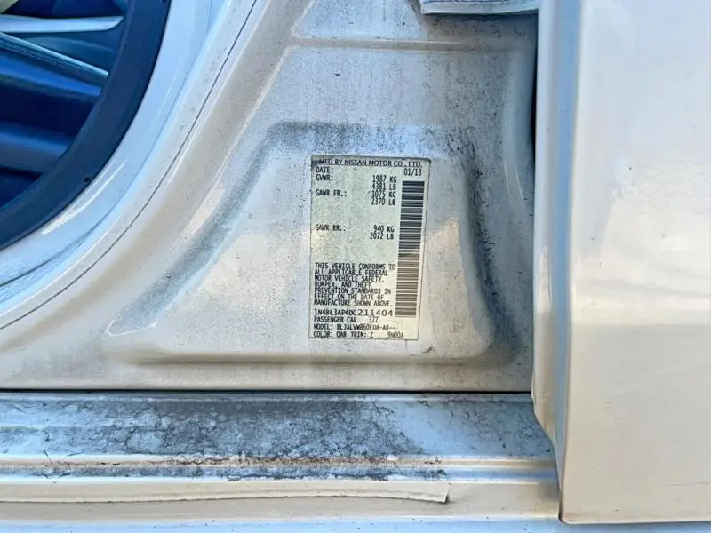 2013 NISSAN ALTIMA 3.5 S  