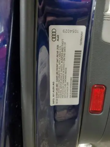 2022 AUDI A4 PREMIUM PLUS 45  