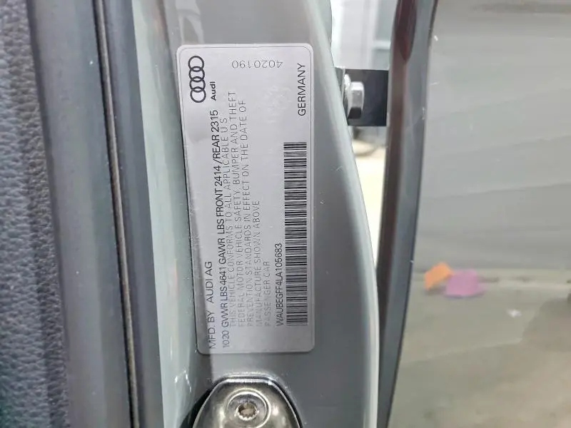 2020 AUDI A3 S-LINE PREMIUM  