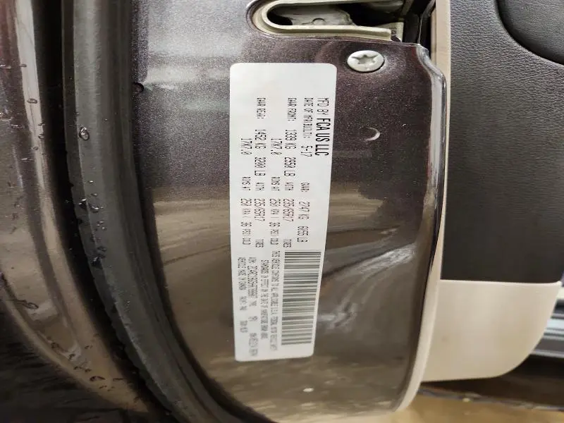 2017 CHRYSLER PACIFICA TOURING L  