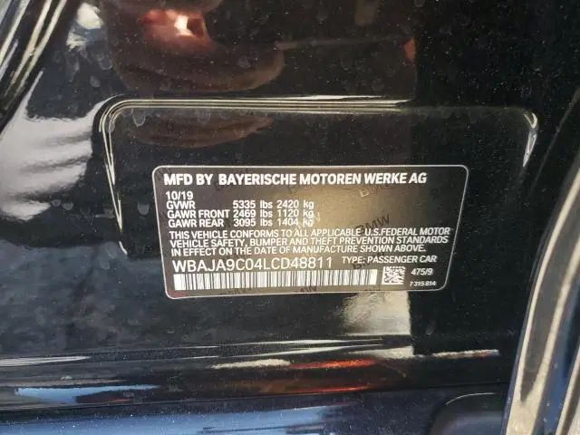 2020 BMW 530E   