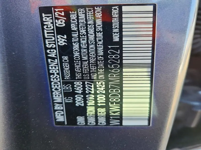 2021 MERCEDES-BENZ C 300  