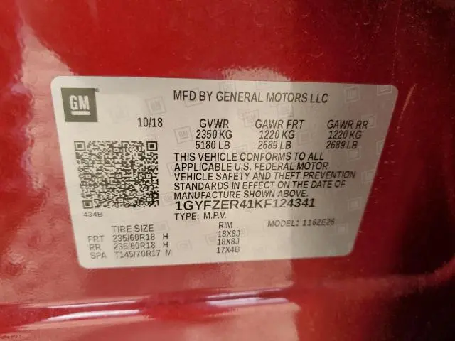 2019 CADILLAC XT4 SPORT  