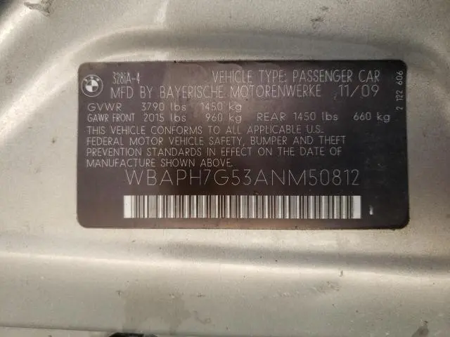 2010 BMW 328 I  