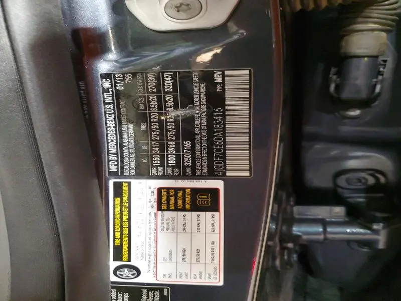2013 MERCEDES-BENZ GL 450 4MATIC  