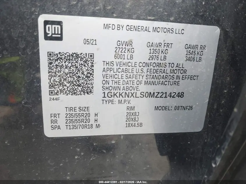 2021 GMC ACADIA AWD DENALI