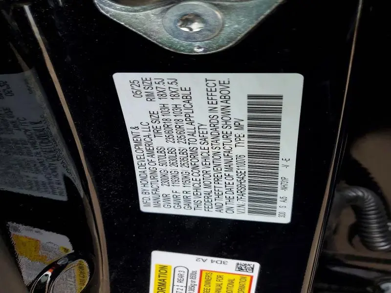 2025 HONDA CR-V SPORT  