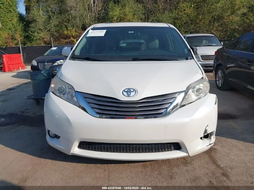 2015 TOYOTA SIENNA XLE PREMIUM 8 PASSENGER