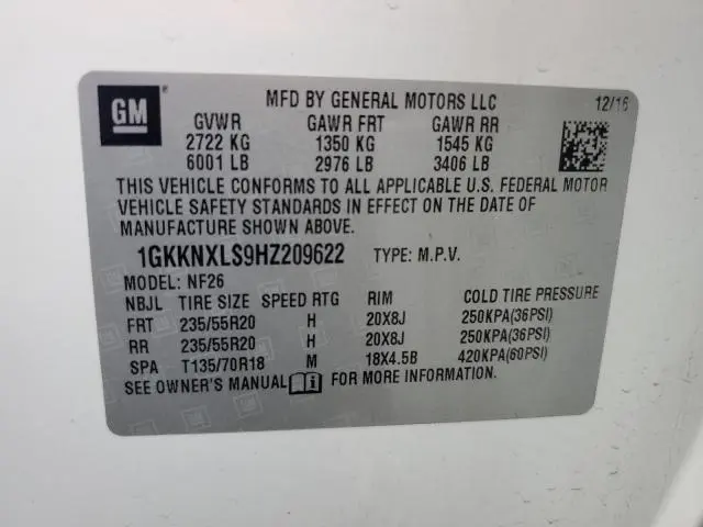 2017 GMC ACADIA DENALI  