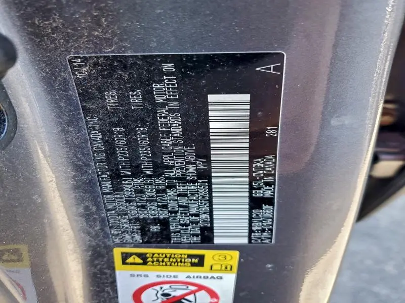 2015 LEXUS RX 350 BASE  