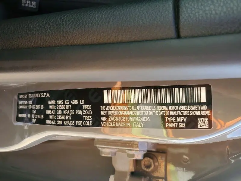 2021 JEEP RENEGADE LATITUDE  