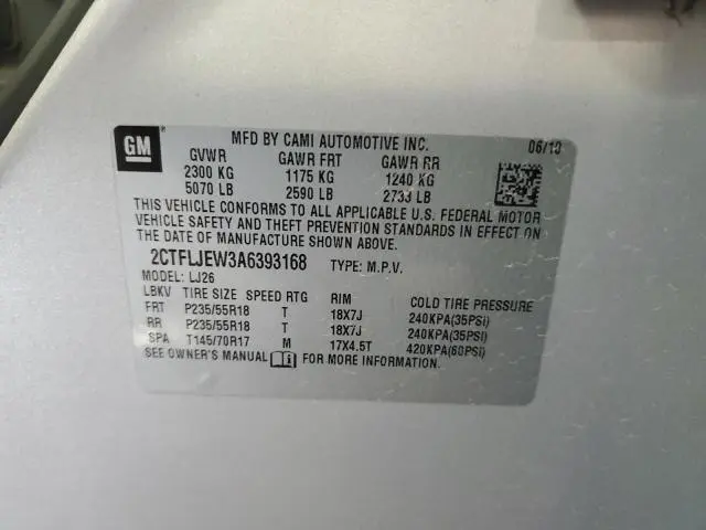2010 GMC TERRAIN SLT  