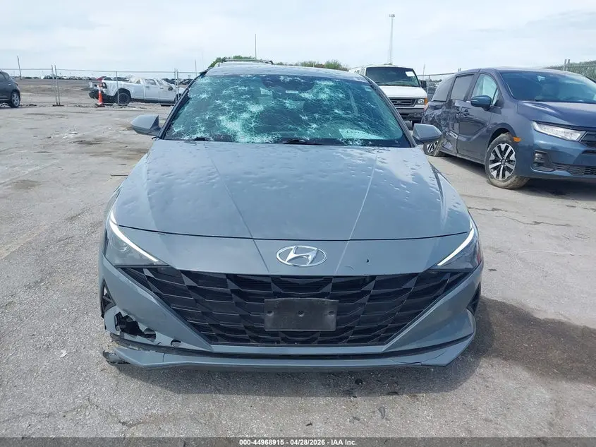 2023 HYUNDAI ELANTRA HYBRID BLUE