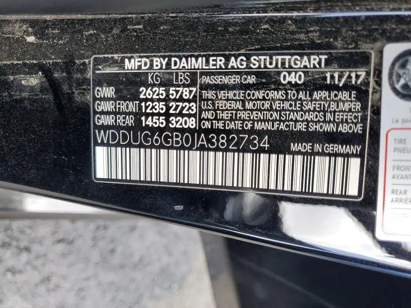 2018 MERCEDES-BENZ S 450  
