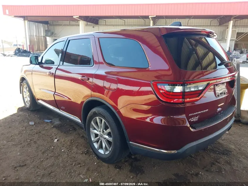2017 DODGE DURANGO SXT RWD