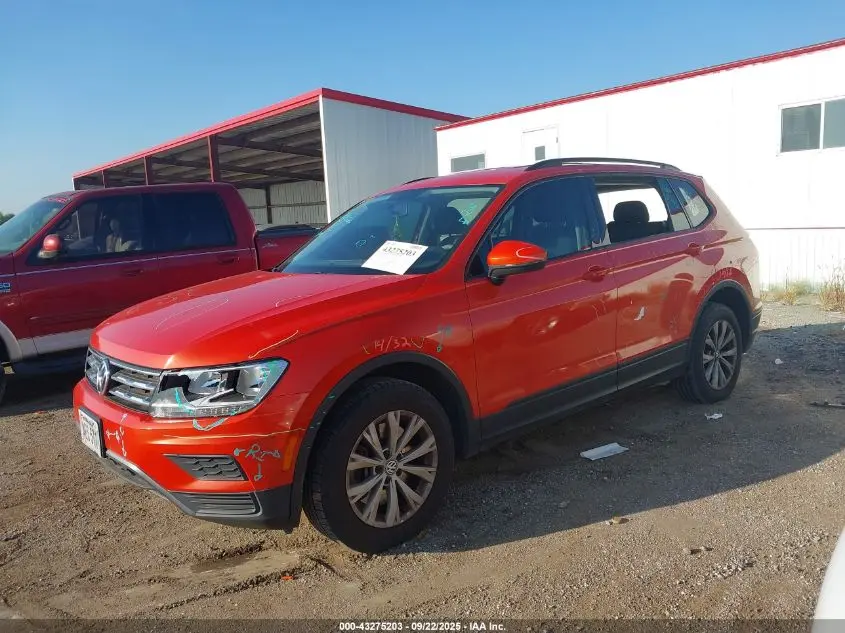 2019 VOLKSWAGEN TIGUAN 2.0T S