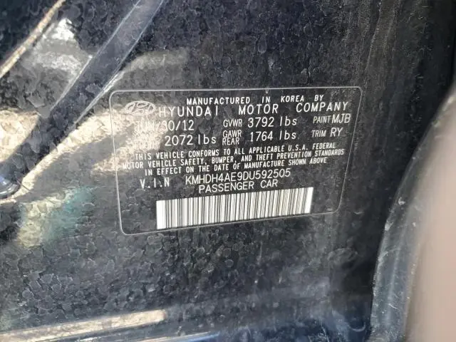 2013 HYUNDAI ELANTRA GLS