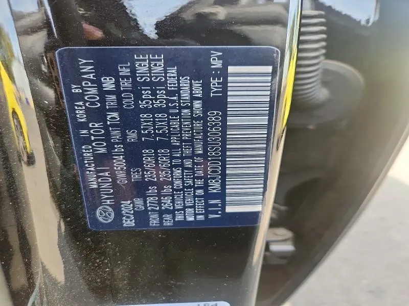 2025 HYUNDAI TUCSON SEL CONVENIENCE  