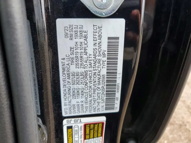 2023 ACURA RDX   