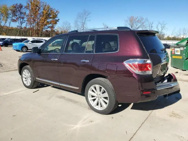 2013 TOYOTA HIGHLANDER HYBRID LIMITED  