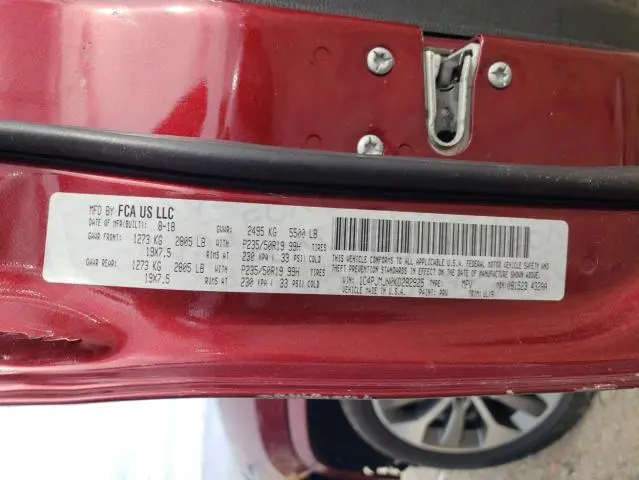 2019 JEEP CHEROKEE OVERLAND  