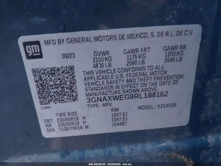 2024 CHEVROLET EQUINOX AWD RS