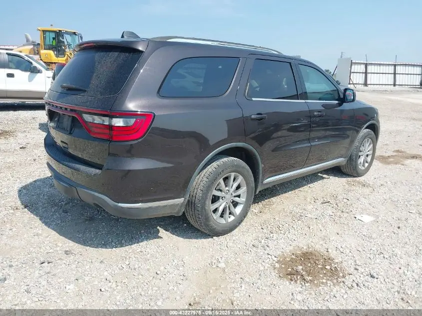 2017 DODGE DURANGO SXT AWD