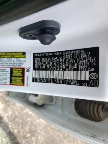 2014 TOYOTA COROLLA L