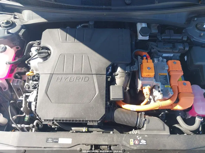 2022 HYUNDAI ELANTRA HYBRID BLUE