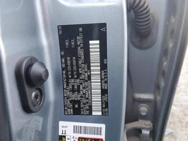 2021 TOYOTA HIGHLANDER HYBRID LE  