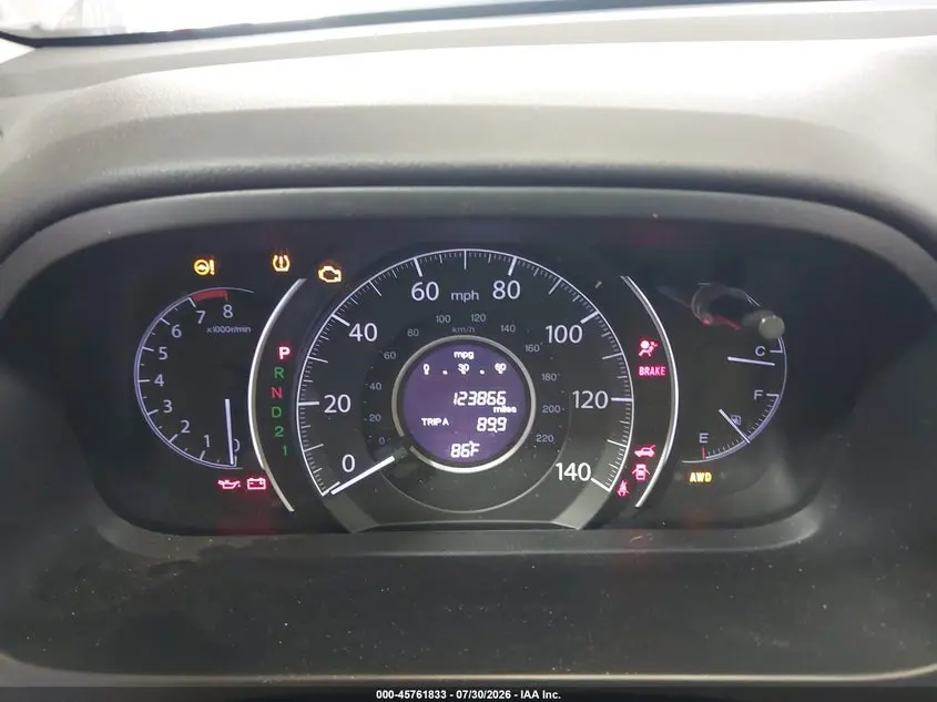 2012 HONDA CR-V EX-L