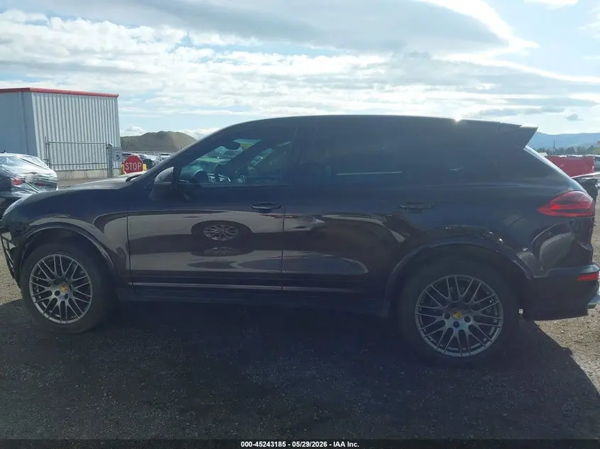 2018 PORSCHE CAYENNE PLATINUM EDITION