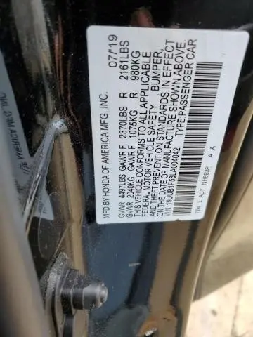 2020 ACURA TLX TECHNOLOGY  