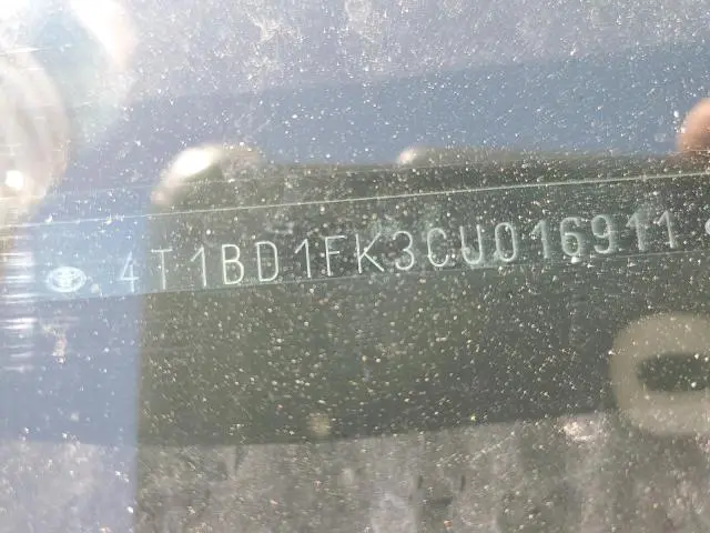 2012 TOYOTA CAMRY HYBRID  