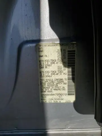 2014 NISSAN FRONTIER S  