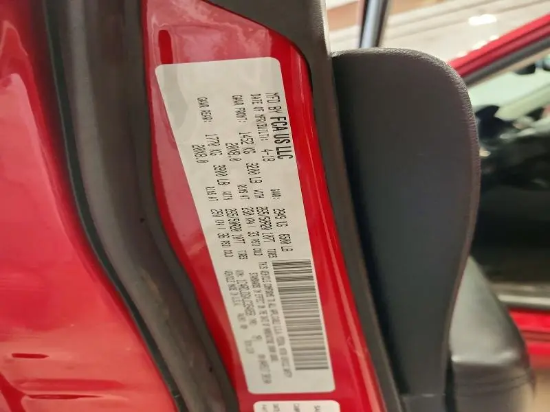 2018 DODGE DURANGO GT  