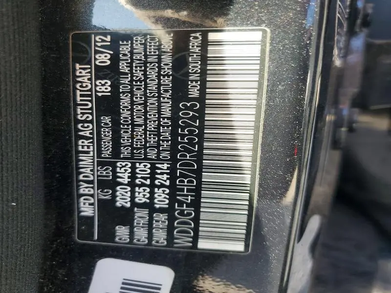 2013 MERCEDES-BENZ C 250  