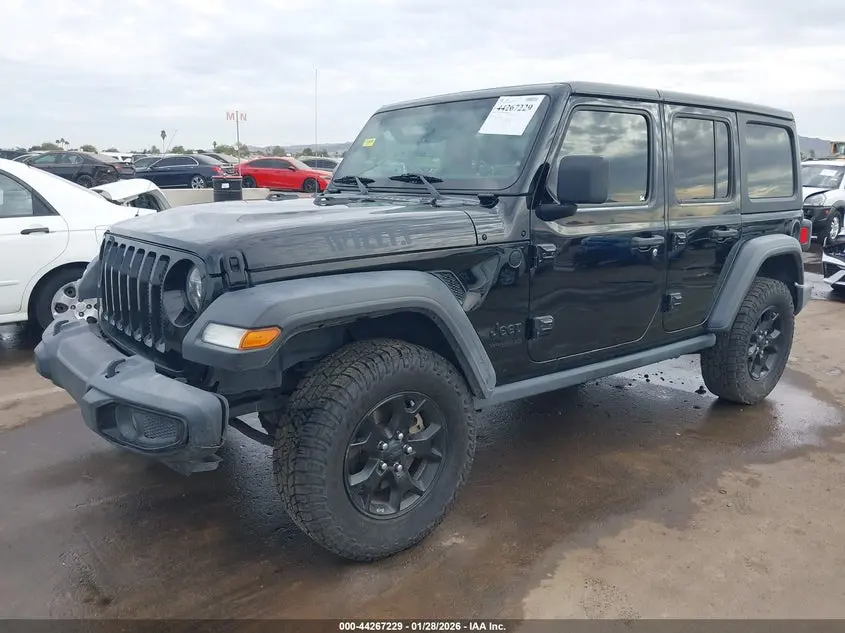 2020 JEEP WRANGLER UNLIMITED WILLYS 4X4