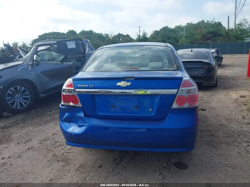 2011 CHEVROLET AVEO 1LT