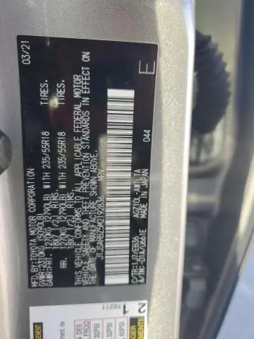 2021 LEXUS NX 300 BASE  