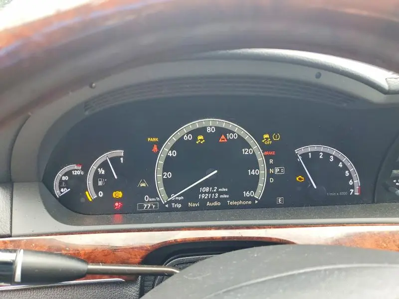 2012 MERCEDES-BENZ S 550 4MATIC  